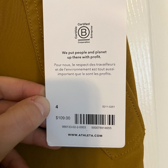 NWT Athleta Vienna Cargo Pants - Picture 3 of 4